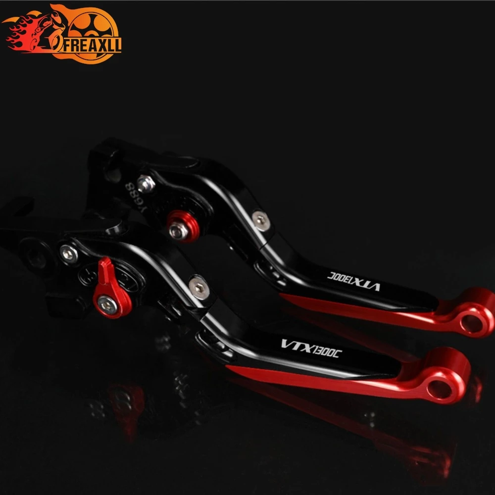 

Fits for Honda VTX1300 Fury VTX1300CX VTX 1300 1300CX 2004 2005 Motorcycle Accessories Adjustable Folding Brake Clutch Levers