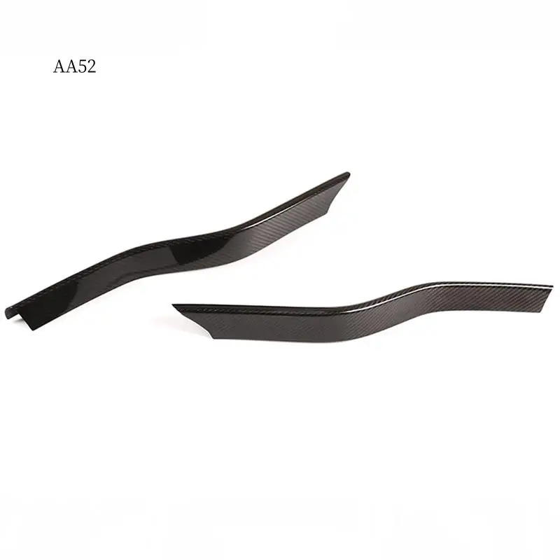 

AS-For Ferrari 458 2011-2016 Dry Carbon Fiber Car Rear Bumper Splitter Lip Diffuser Spoiler Cover Trim Replacement Parts