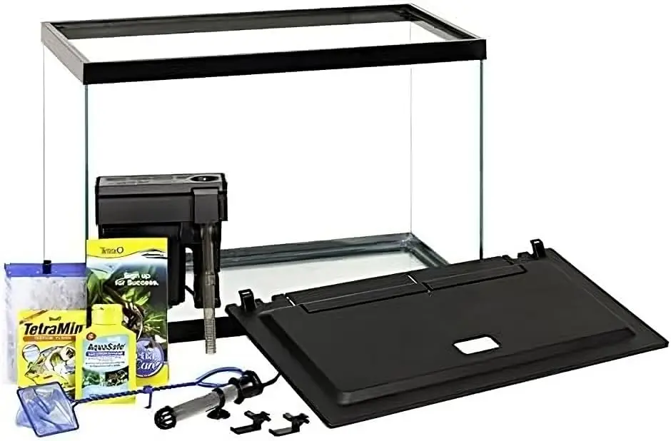 Kit acquario ColorFusion da 20 galloni, include illuminazione a LED e arredamento