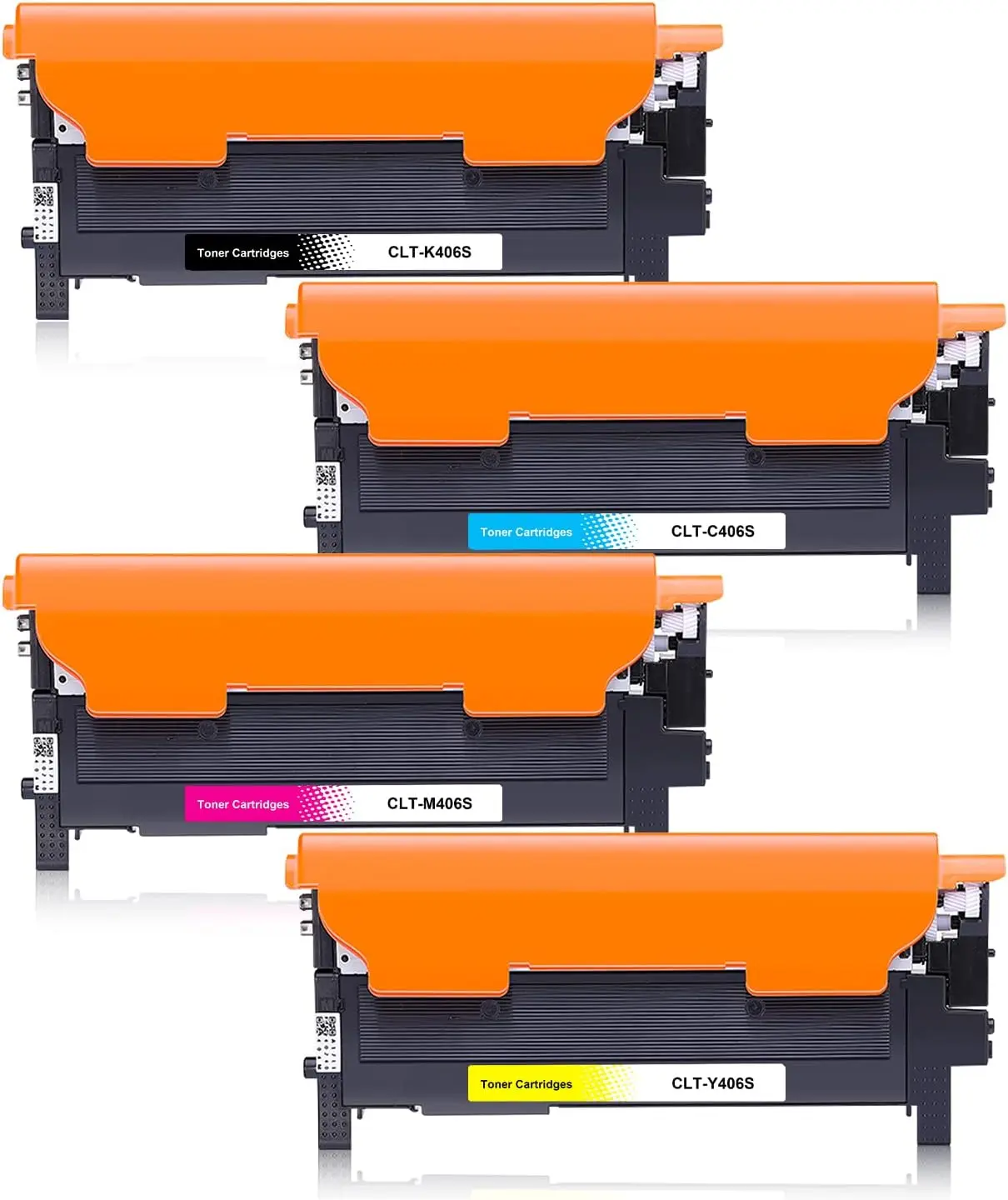 Jhaan CLT-406S (CLP-360) Multipack 4er-Pack kompatibel mit Toner Samsung C460W CLX 3305 C410W CLP-365 C460FW CLX-3300 – Detail 1