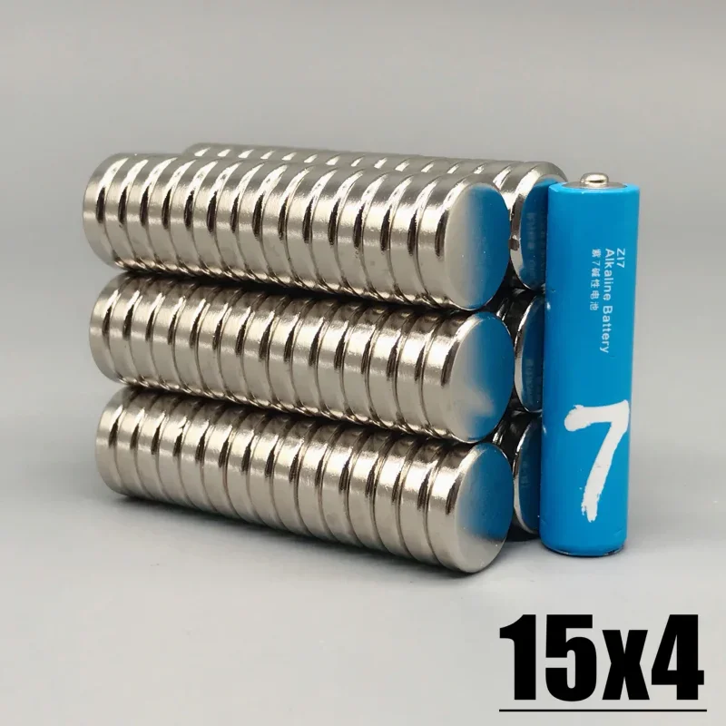 15x4mm Magnet 5-200pcs 15*4mm Magnet Accessory N35 NdfeB Neodymium Permanent Magnetic Imanes Magnet Fridge Magnets