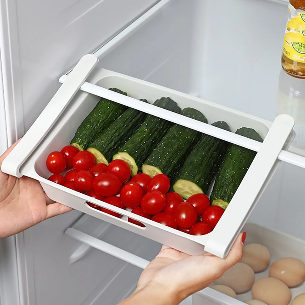 

2Pcs 12-Grids Egg Containers Refrigerator Egg Organizer Drawer Type Storage Boxes Large Capacity Under Cabinet Drawer