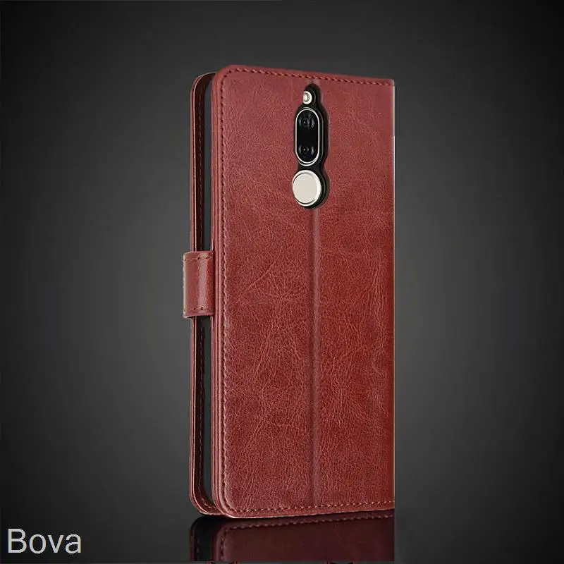 Card Holder Leather Case for Huawei Mate 10 Lite Pu Leather Flip Cover Retro Wallet Phone Bag Fitted Case Business Fundas Coque view 3