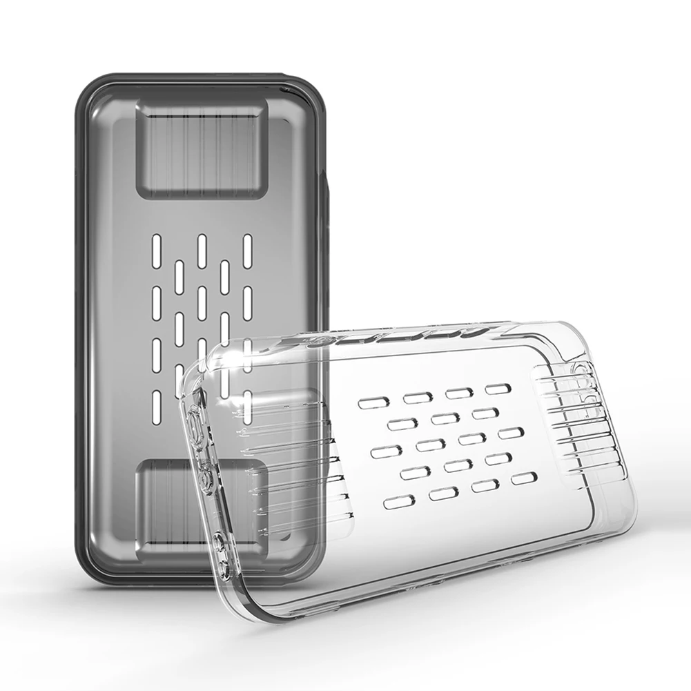 Pour ANBERNIC RG35XX H étui en TPU transparent anti-rayures coque de Console portable souple manchon de Console de jeu léger accessoires de jeu