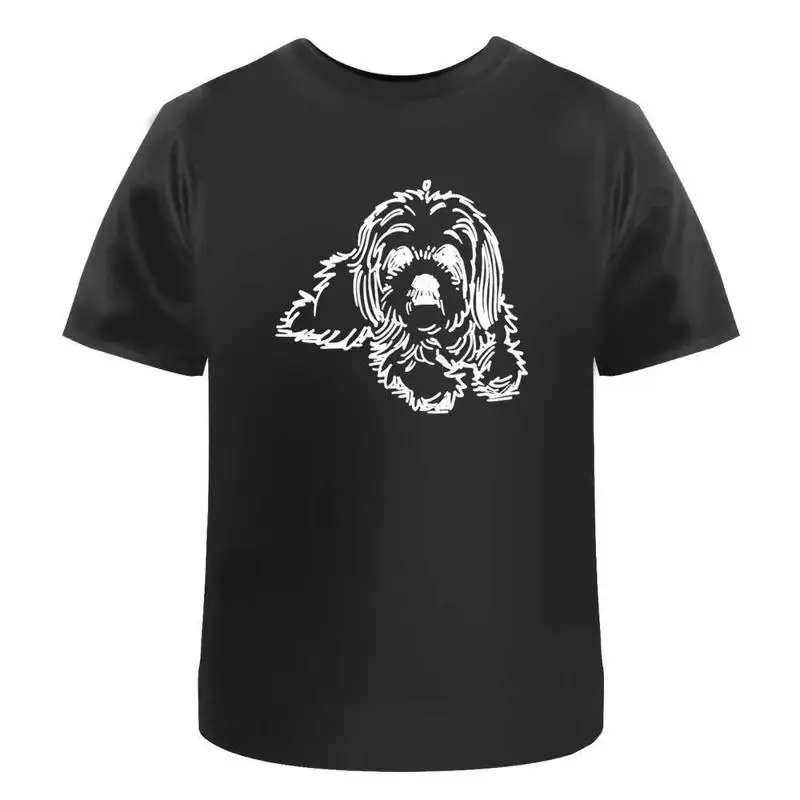 

Fluffy Dog' Cotton T Shirt Ta024094