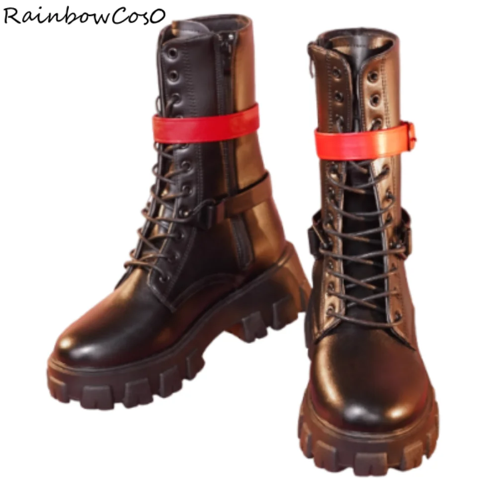 

Heroines Hunter Love and Deepspace Cosplay Shoes Boots Game Anime Party Halloween RainbowCos0 W5302