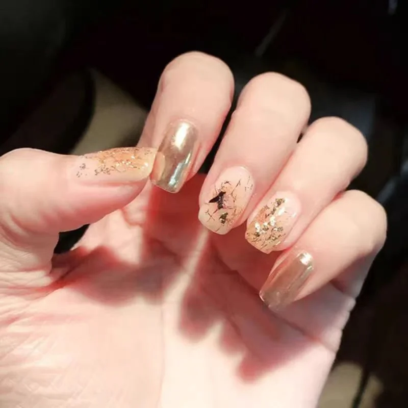 papernailsequinsuvpolishdiyfingernaildecorationtin