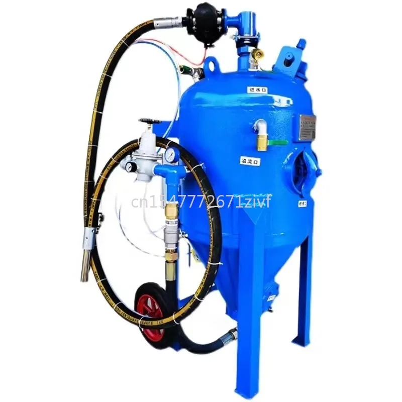 

CE Certified Quality High Pressure Water Sand Blasting Machine Wet Dustless Mobile Graffiti Cleaning Sandblaster From Factory