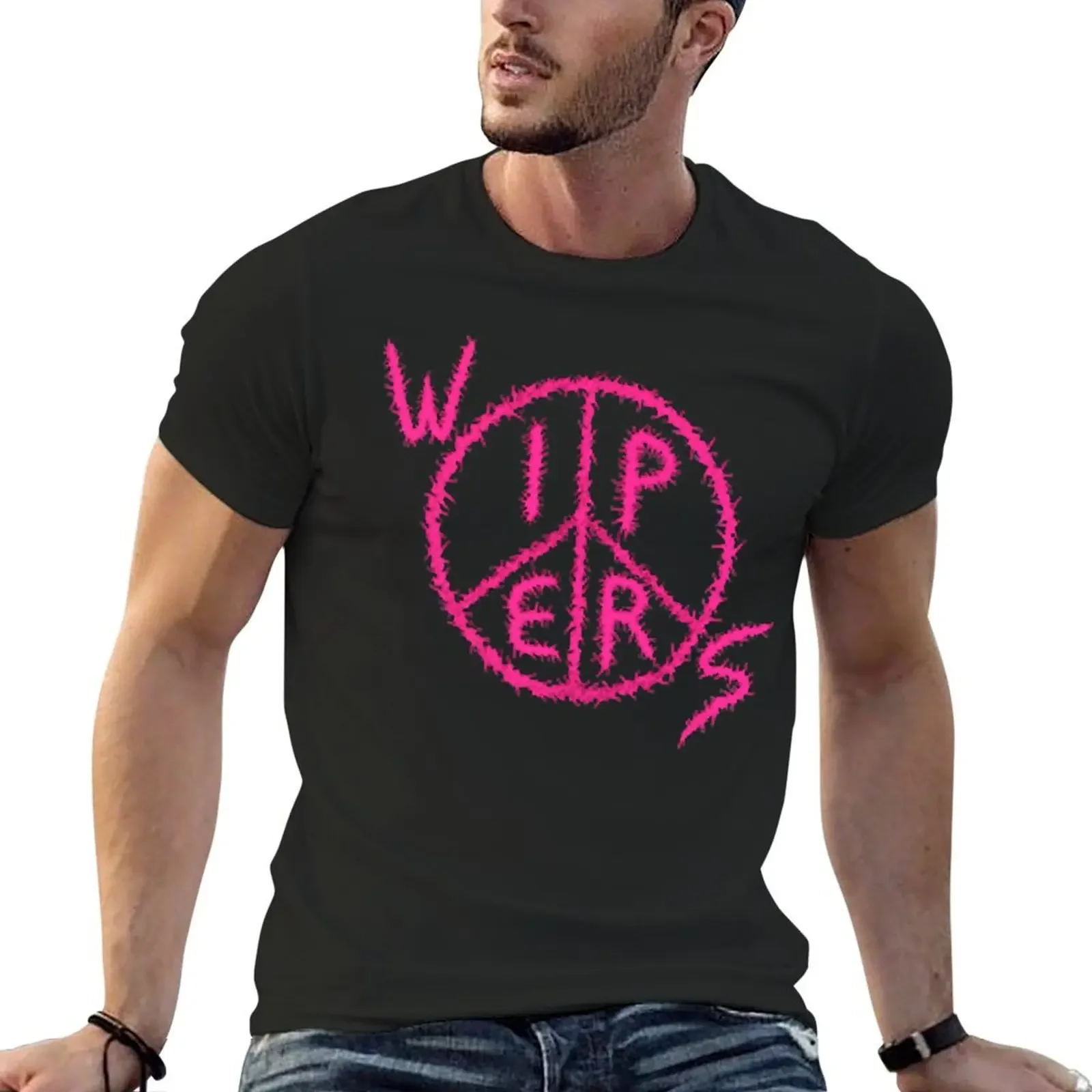 Band Wipers T-Shirt for a boy oversized t shirt vintage t shirt men