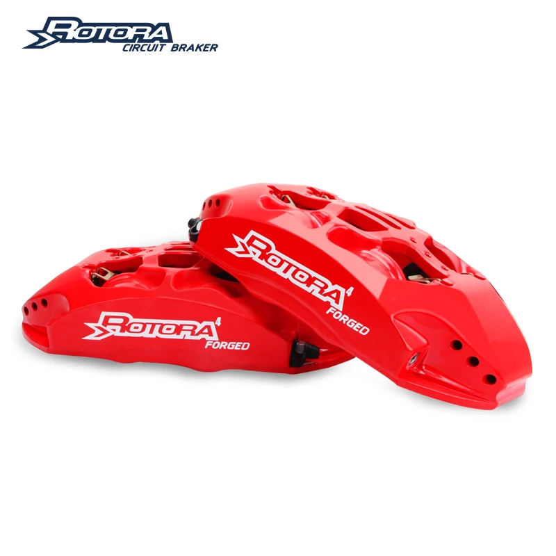 8 Piston OEM High Quality Racing Big Brake Caliper Kit 380mm Rear 4 Pot Brake System for Compact Sports Cars