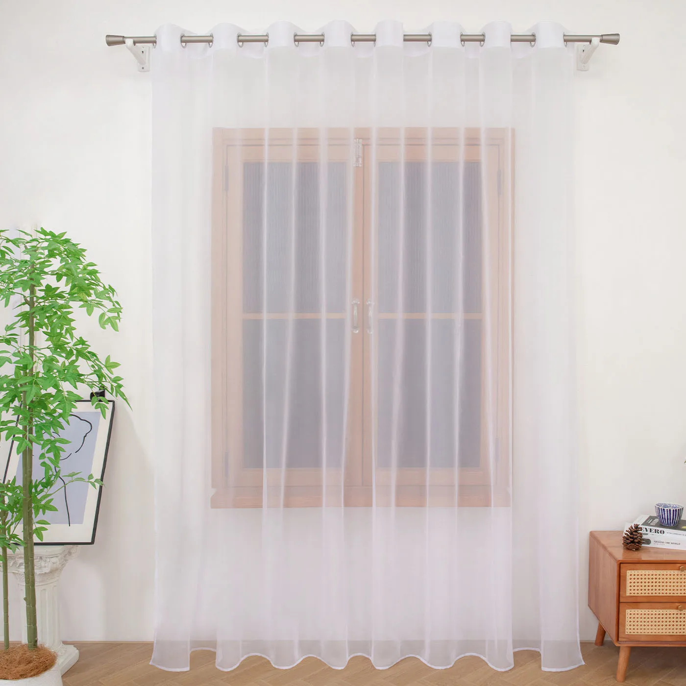 

Простые стильные белые шторы, прозрачные легкие марлевые шторы для свадьбы, гостиной, спальни, кухни, украшения, 1 шт.