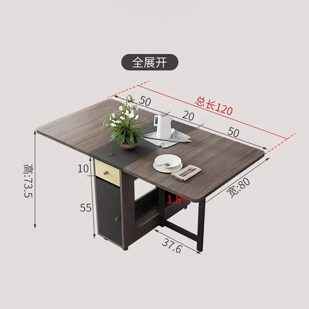 Mesas Y Sillas De Comedor nórdicas simples, muebles De cocina, juego De mesa De Comedor plegable, 6 sillas, mesa De Comedor italiana cuadrada Vintage