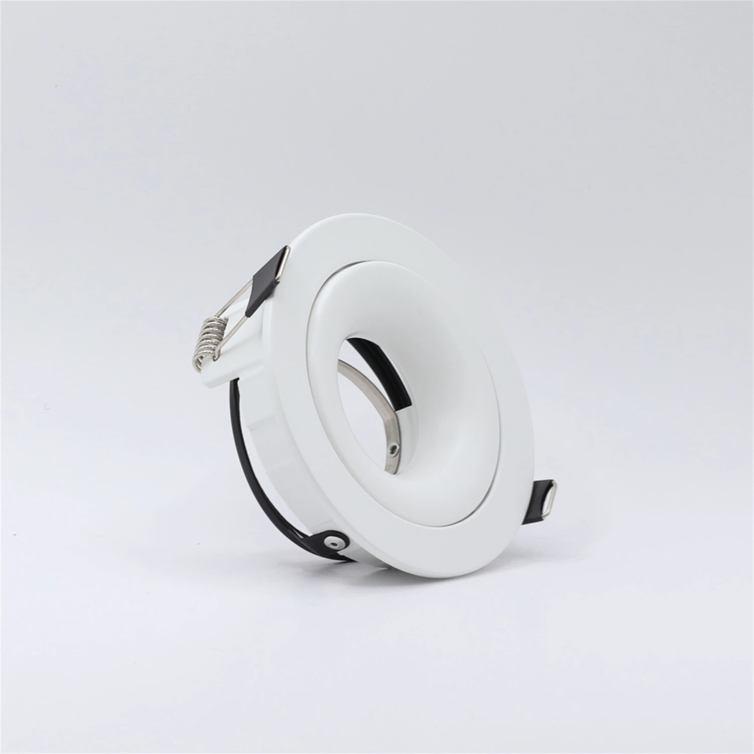 Round Led Downlights Cutout 95mm Fitting Ceiling Recessed GU10/MR16 Halogen Lamp Holder Base Fixtures