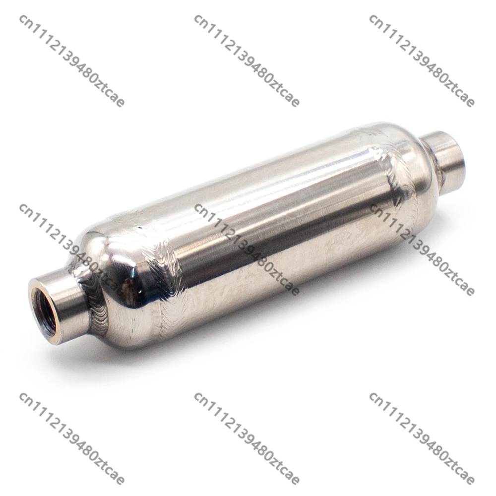 

0.1L 304 Stainless Steel Small Air Storage Tank Vacuum Buffer Tank 1/4G Inlet Max 1.25MPA