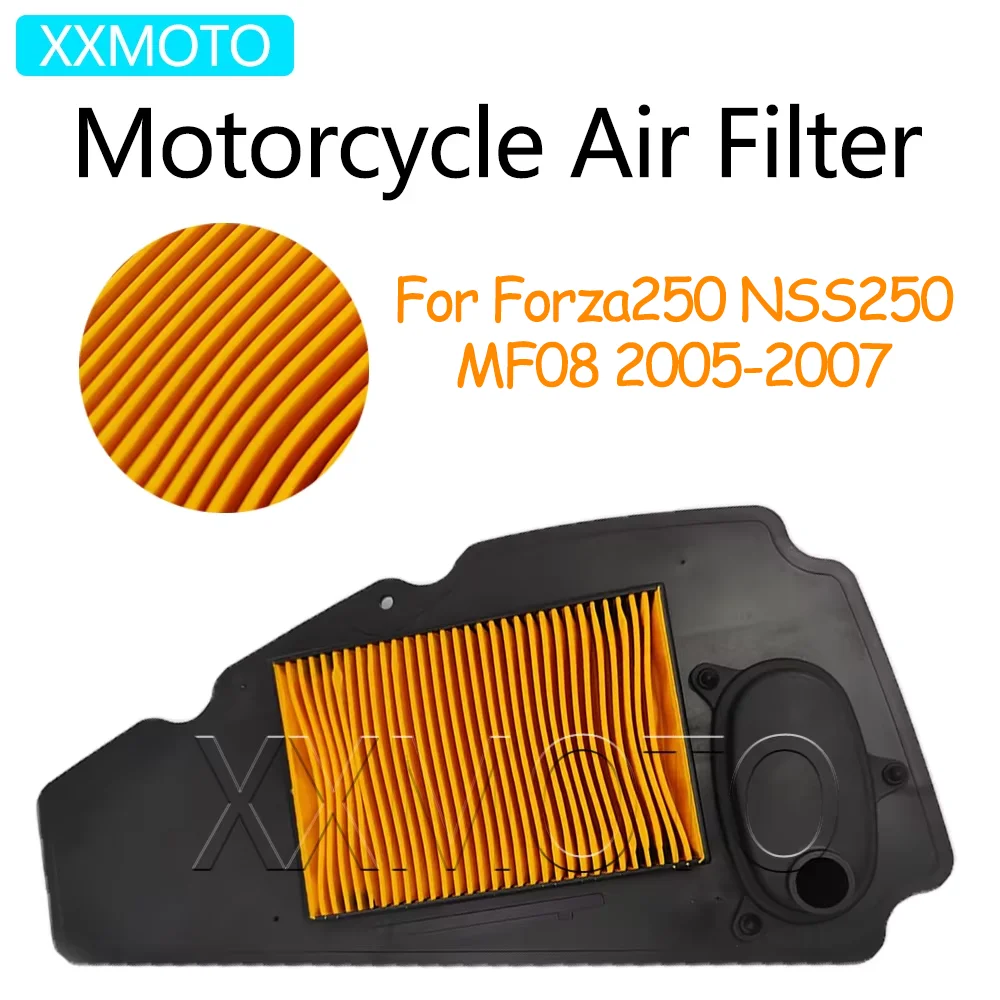 

For Honda Forza250 NSS250 Forza NSS 250 MF08 2005 2006 2007 Motorcycle Air Filter Intake Cleaner System Forza250 Accessories