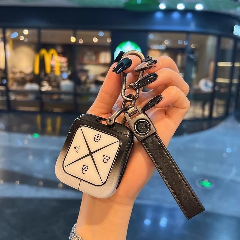 

For Buick e5 Bluetooth Physical Key Protection Cover Metal Zinc Alloy Shell New Energy Vehicle E4 Special Remote Control Package