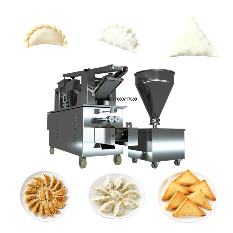 High Efficient Low Price Fully Automatic Patti Samosa Dough Pastry Momo Dumpling Making Machine