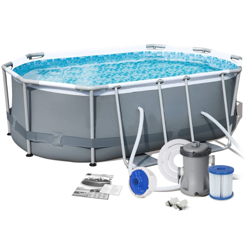 56617 above-Ground Plastic Steel Frame Swimming Pool