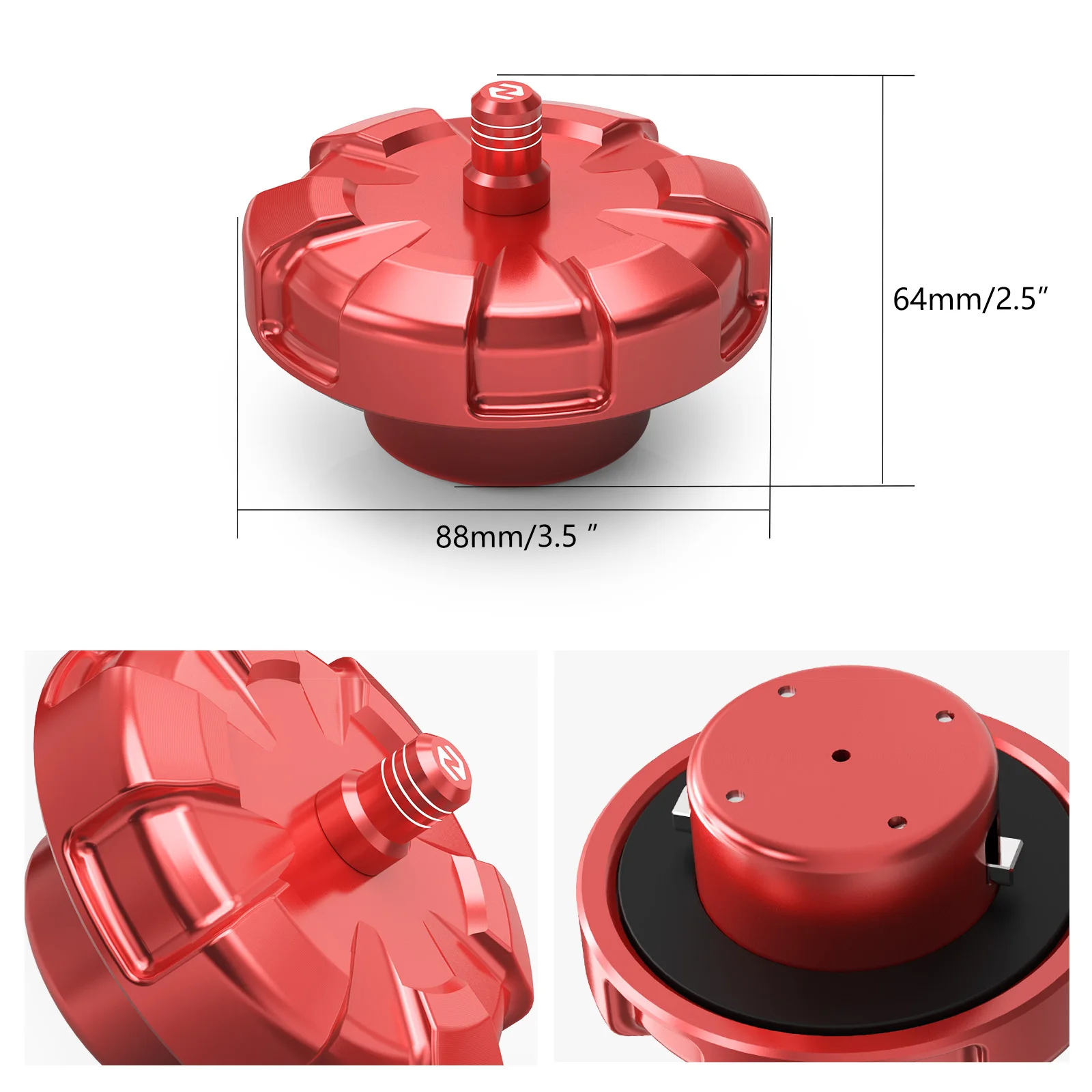 NICECNC Motorcycle Fuel Tank Cap Aluminum Cover Breather Valve Kit Reinforced Protector For Honda XR650L XR 650L 650 L 1993-2025