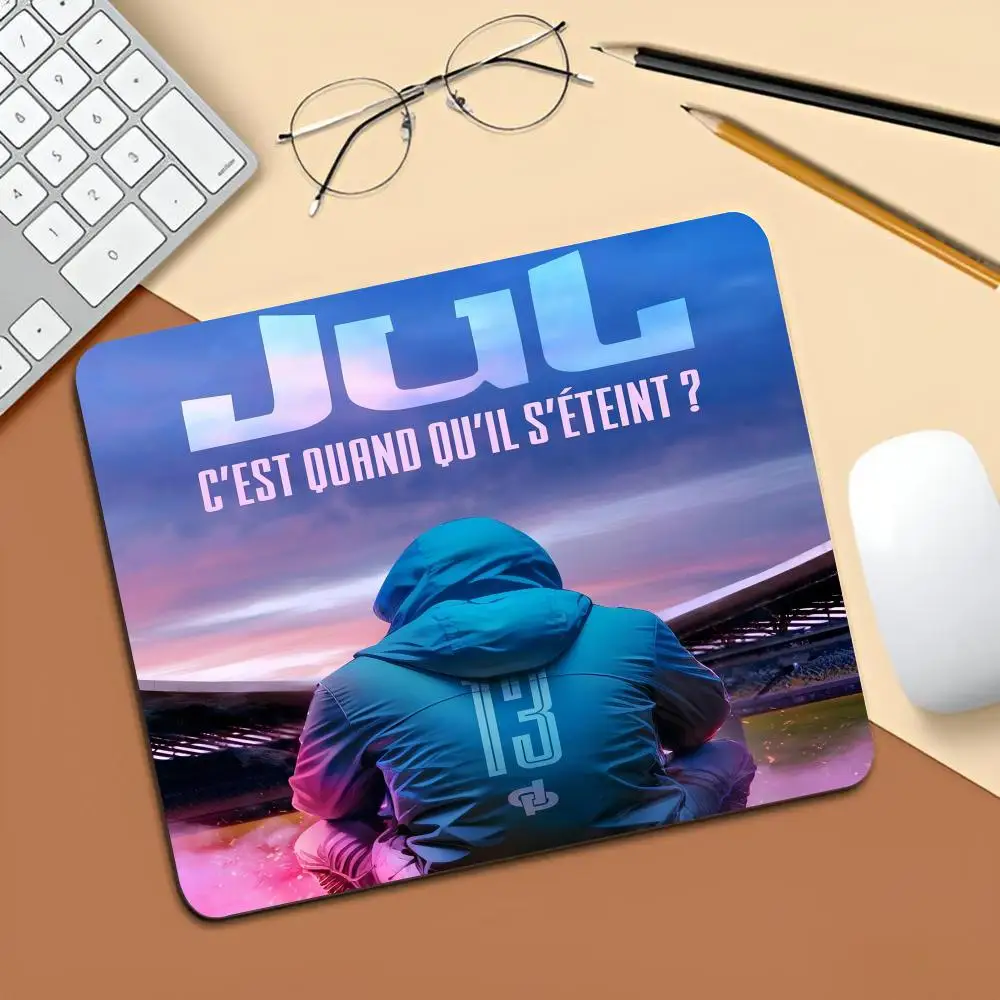 Rapper J-JuL C'est Pas Des Lol Mouse Pad Gaming Laptops Keyboard Mat Deskmat Pc Accessories Desk Protector Mousepad Gamer Mats A
