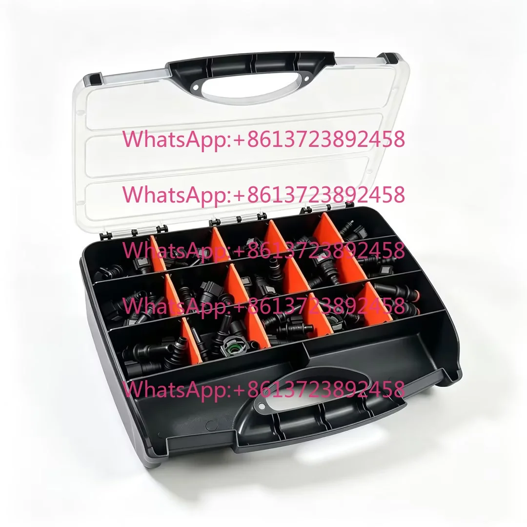 60PCS 6.3/7.89/9.49/9.89/11.8mm Automobile Truck Repair Fuel Pipe Quick Connect Joints Urea Connector