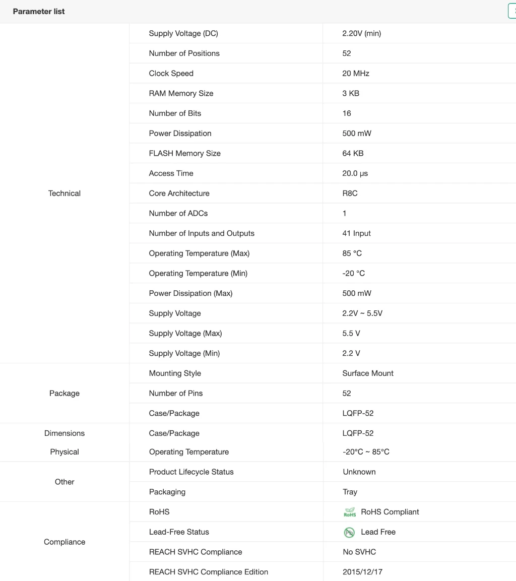 حار بيع R5F21258SNFP # V2 R5F21258SNFP LQFP-64 16Bit ميكروكنترولر IC العالمية عالية الجودة المورد دعم خدمة قائمة BOM