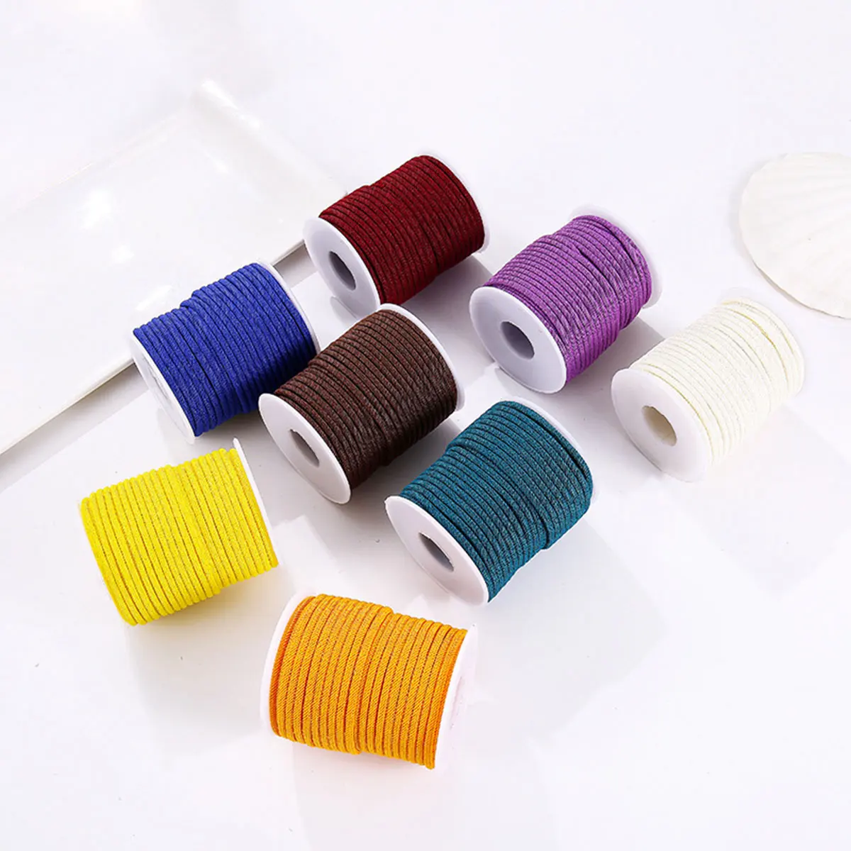 3x20M 3/4mm Thick Nylon Milan Cord Woven Thread String Strap DIY Braided Rope Handicrafts Accessories Handmade Materials Pack