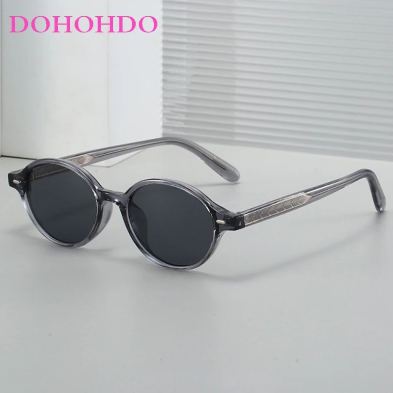 

Vintage Small Frame Oval Rice Nail Women Sunglasses Trendy Brand Designer Sun Glasses For Men Travel Driving Shades UV400 Lentes