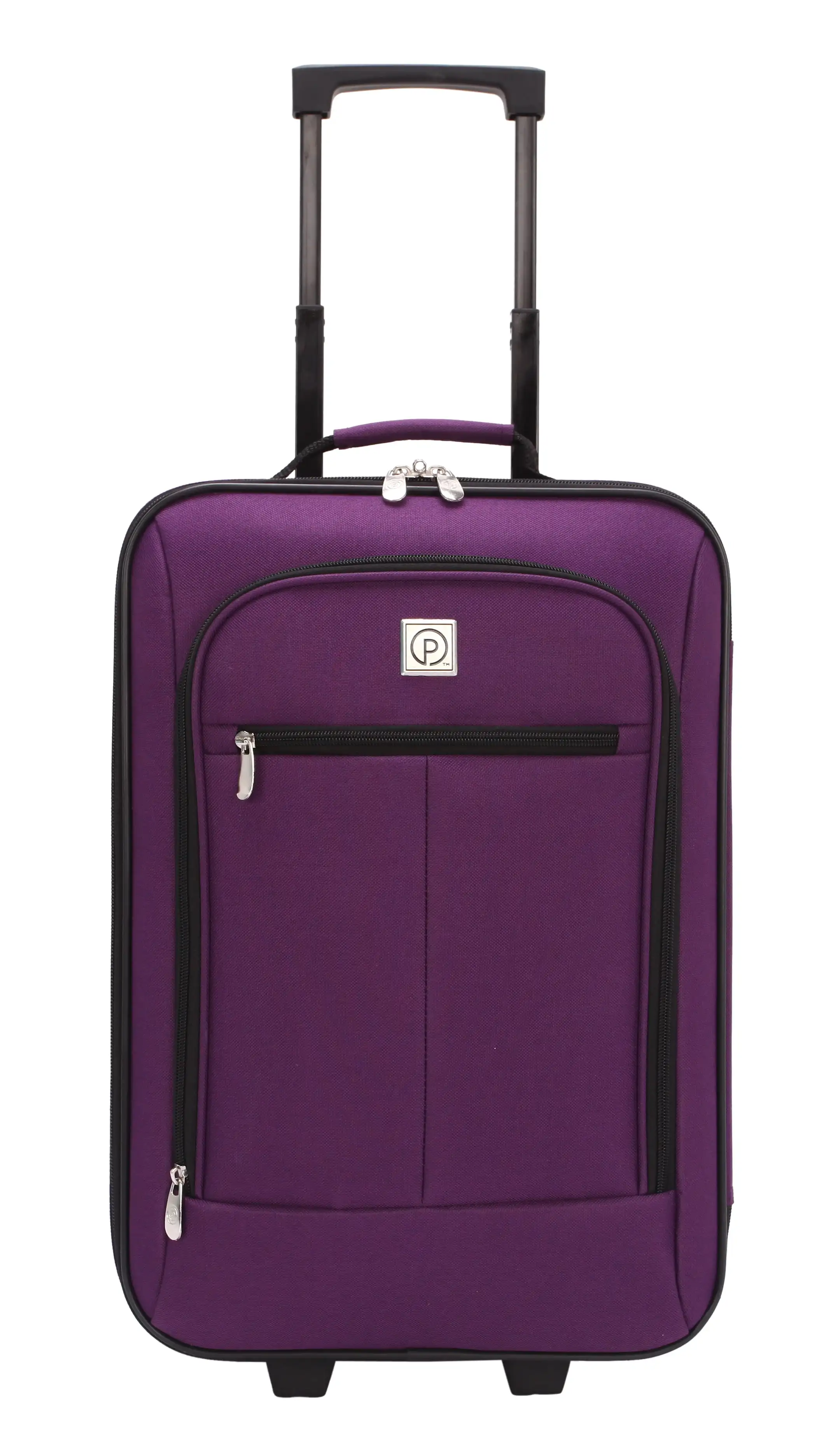 

Protege Pilot Case 18" Carry-on Luggage, Purple, 12.5"L x 6.5"D x 19.25"H