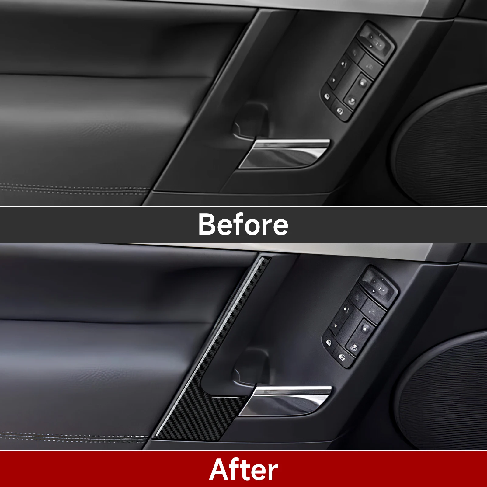 Carbon Fiber Interior Sticker  - Lighting Decor Inc ulasan dan harga
