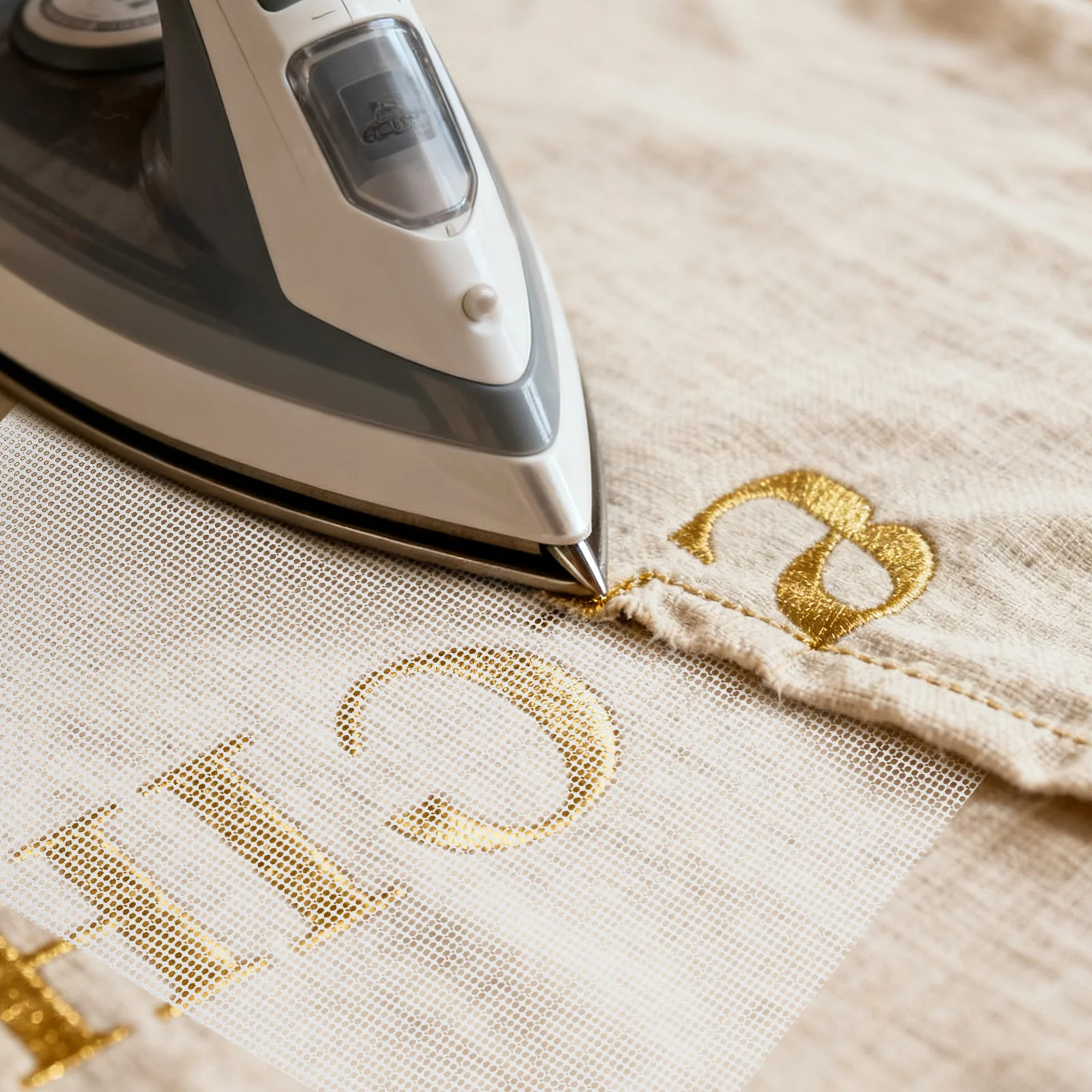 10 Stück hitzebeständige Pressblech-Silikon-Fusingmatte für Applikationen, Quilten, Kunsthandwerk, atmungsaktive Mesh-Präzisionsmatte, 30 x 30 cm