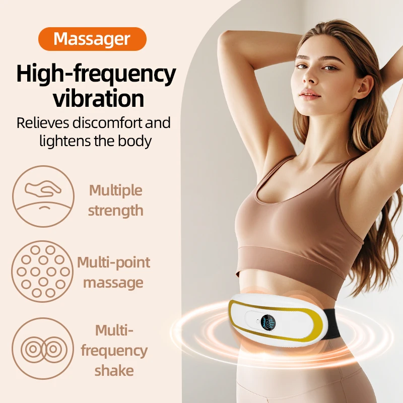 Body Slimming Machine Waist Belt Fitness Equipment Cross border Home Charging Multi functional Rechargeable Waist Massage