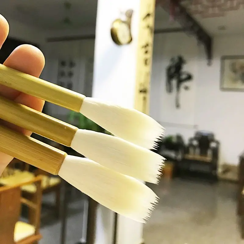 Woolen Hair Brush Chinese Calligraphy Painting Pen Clerical Script Regular Script Lake Brush Cursive Script Calligraphy Brush Se