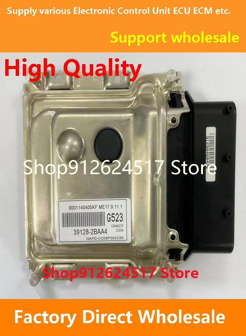 

ECU 39128-2BAA4 G523/39106-2BBA7 Y0A8/39117-2B230 E05A/39133-2B321 468 Engine Computer Board ME17.9.11 Compatible For Hyundai