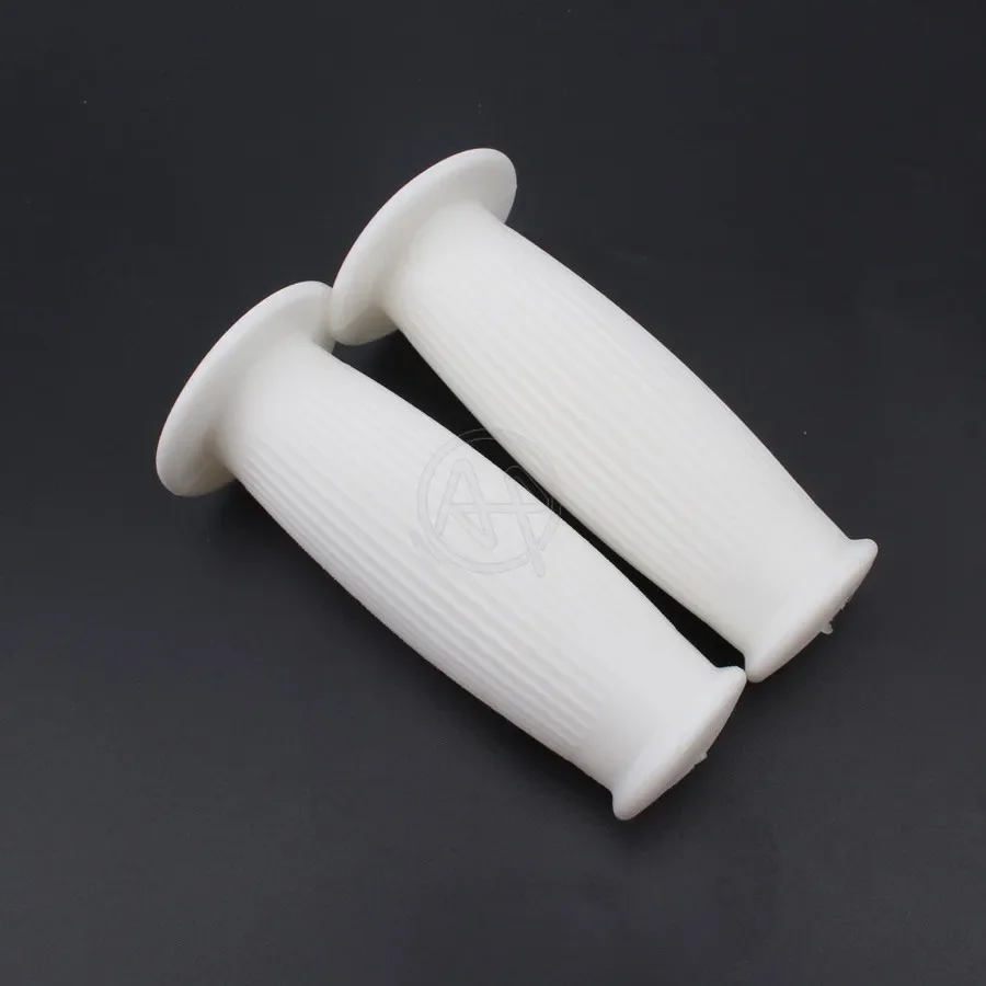 Universal 6Colors Old School Retro Motorcycle Rubber Hand Grips Handle Bar Grip for Harley Truimph Cafe Racer Suzuki Honda