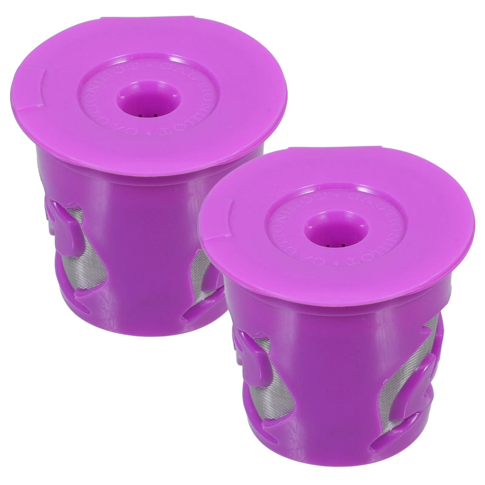 

2pcs Reusable Cups Portable Strainers Professional Drainers Large Powder Capacity Sturdy Washable Household Office Use Filter