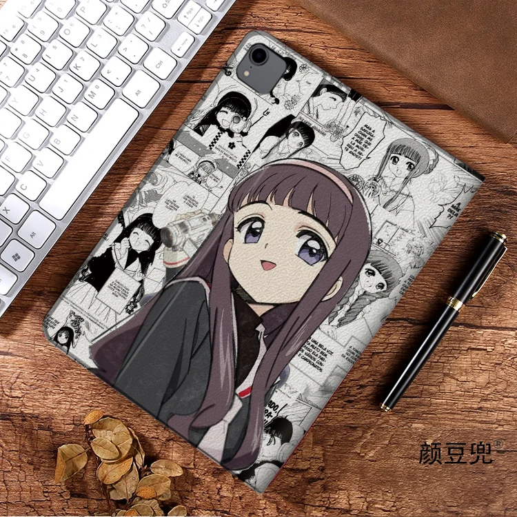 Tomoyo Daidouj Anime Card Captor For iPad Air 45 Mini 5 6 Case Luxury Silicone For Pro 12.9 11 For iPad 10th Protective Pro13