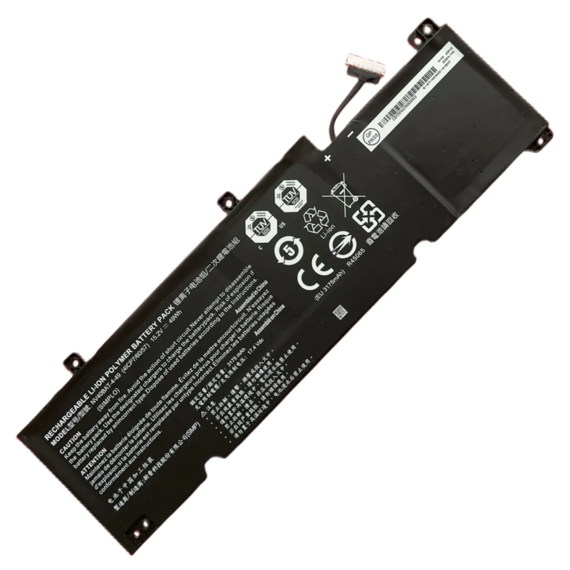 

NV40BAT-4 NV40BAT-4-49 4ICP7/60/57 Laptop Battery For SCHENKER Clevo XMG Core14 For Sony Vaio 14 THUNDEROBOT IGER S1 Hasee S7