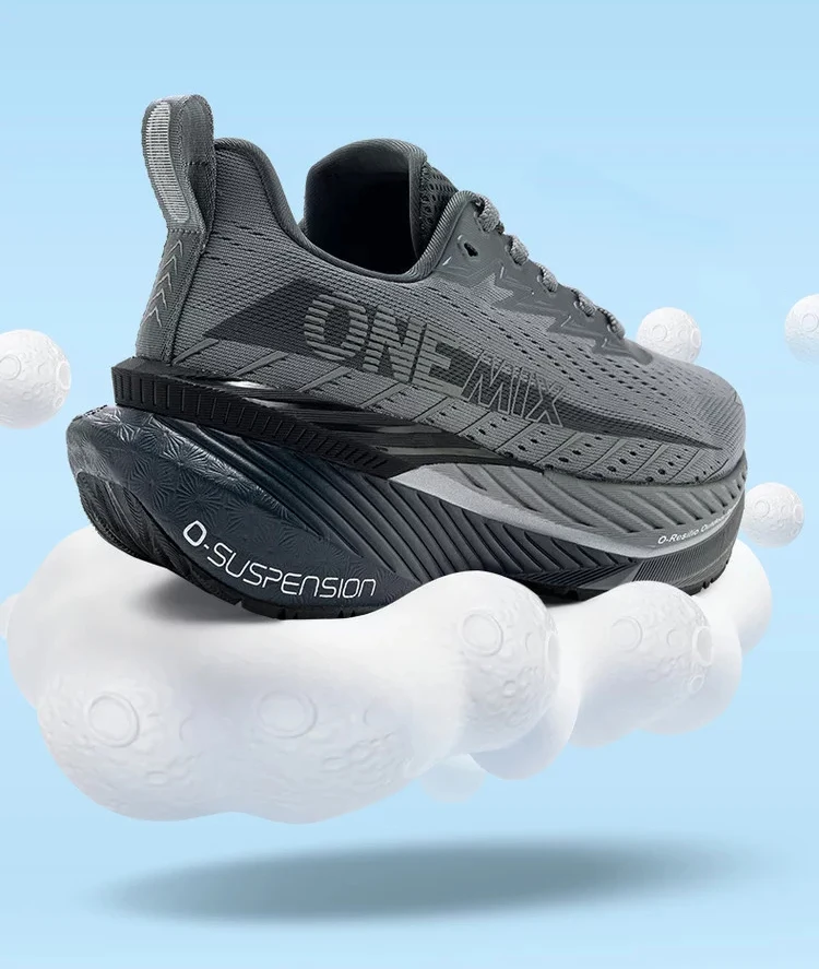 ONEMIX – leichte Laufschuhe für Damen und Herren, stabil dämpfende Sportschuhe, sprungfeste Wanderschuhe für den Außenbereich, neu – Detail 6