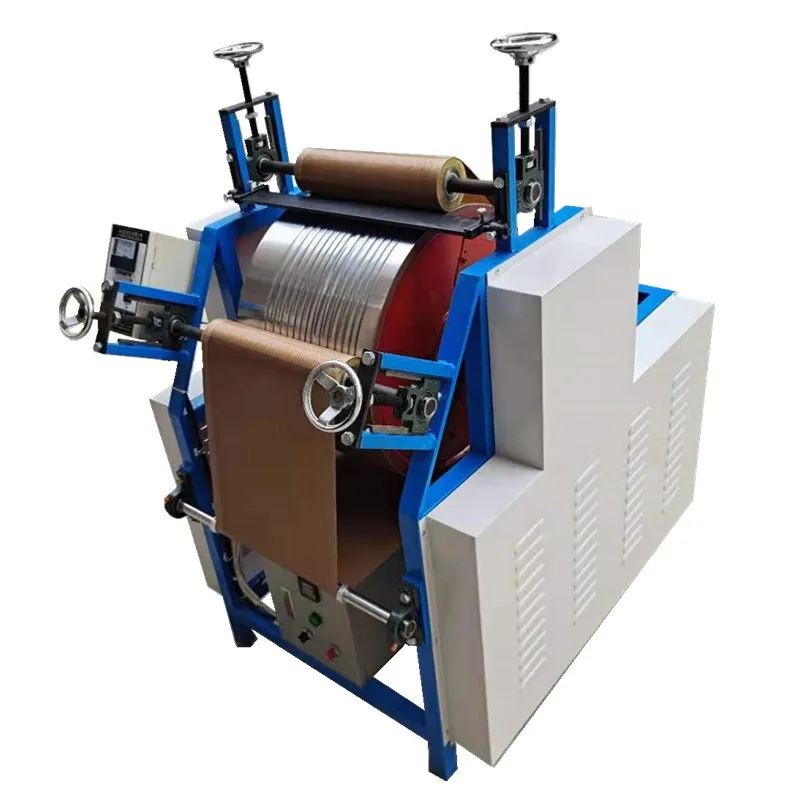 Heating semicircular striping machine, large drum speed adjustable semicircular groove c