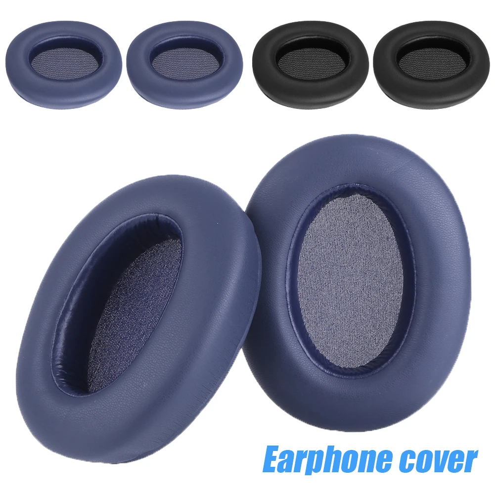 1 Pair Replacement Leather Earpads Cushion Cover For Sony WH-XB910N XB910N Headphone Ear Pads Memory Foam Earmuff Repair Parts