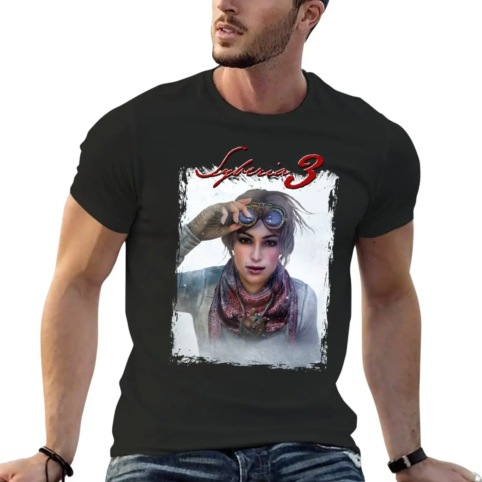 

New Syberia T-Shirt plus size t shirts summer top oversized t shirt men
