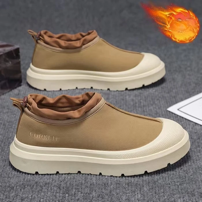 Mens Womens Designer Winter Plush Warm Cotton Shoes Snow Boots Plus Size Fashion Casual Suede Height Increased Platform Boots