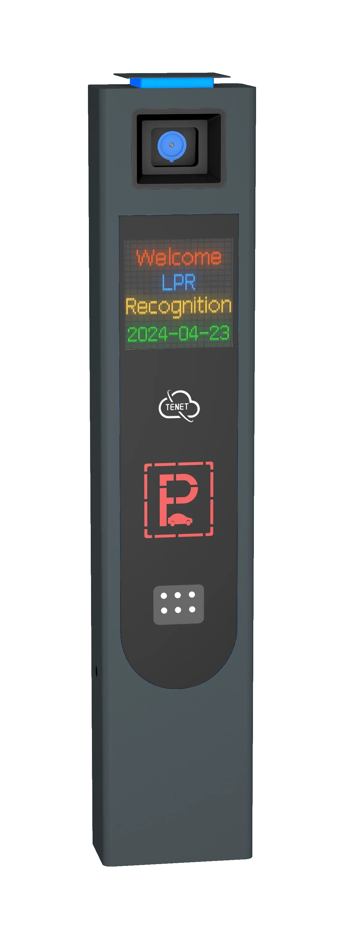 PD62 ANPR/LPR وحدة تحكم في ركن السيارة نظام التعرف على لوحة السيارة ونظام إدارة مواقف السيارات للمدخل والخروج