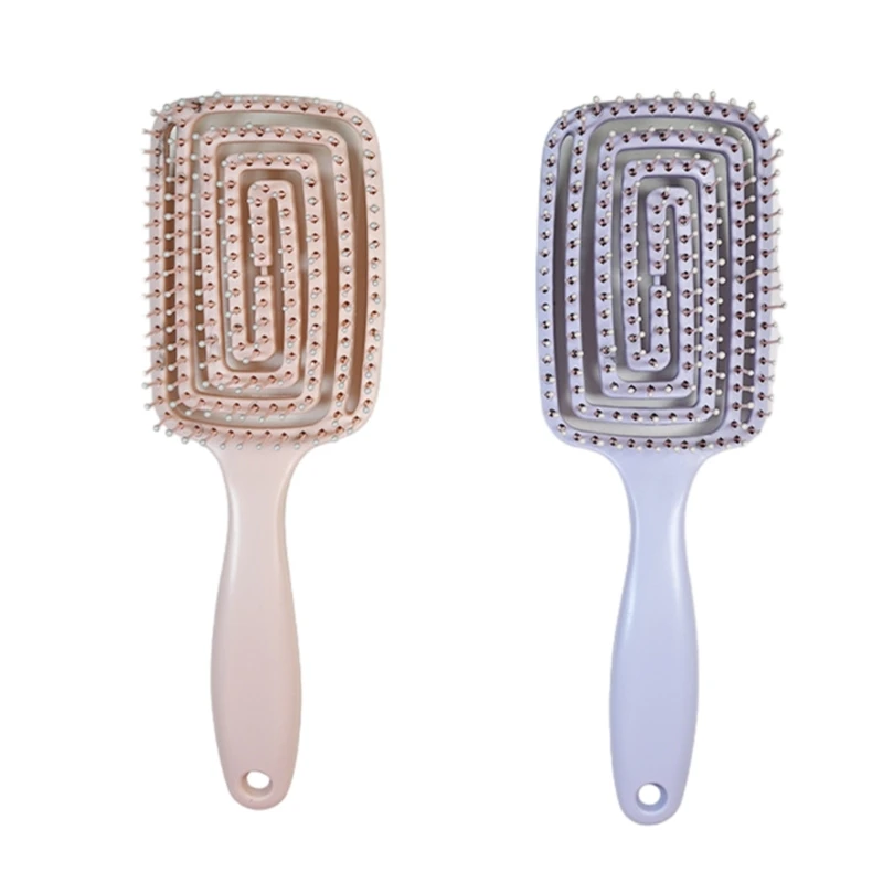 Curved Vent Hair Brush for Blow Drying Styling Salon Barber Hairdressing Dropship