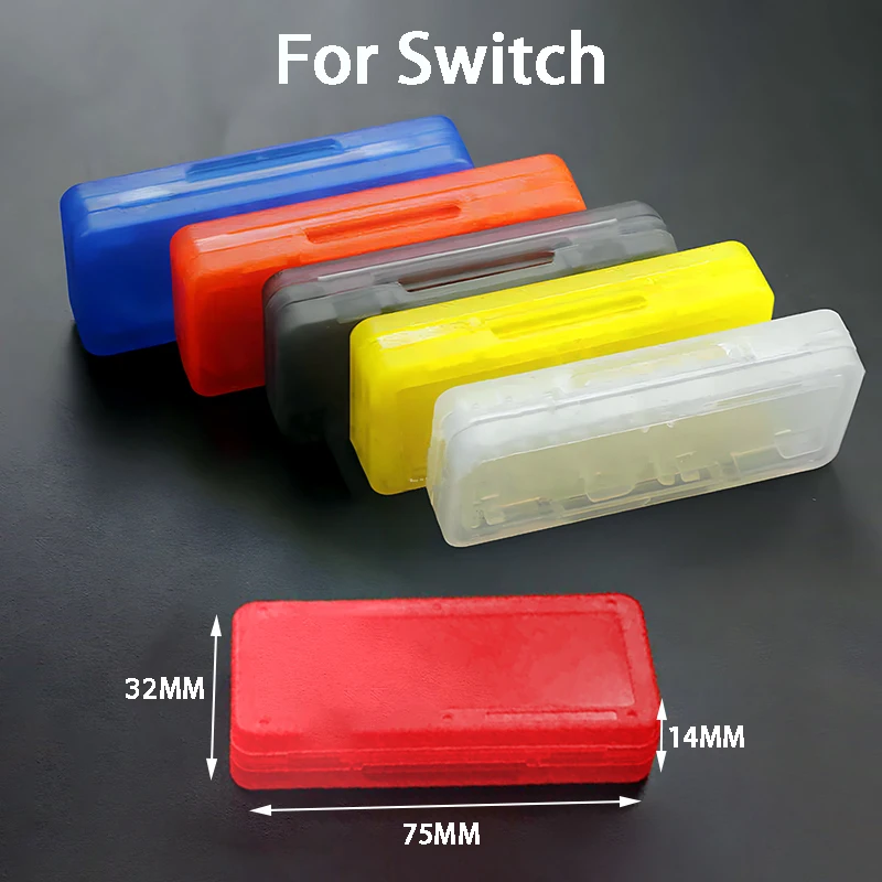 Yuxi-ゲームカードホルダーボックス,スイッチ用収納ケース,NSコンソール,カードオーガナイザー,マルチカラー,保護カバー,4 in 1,1個