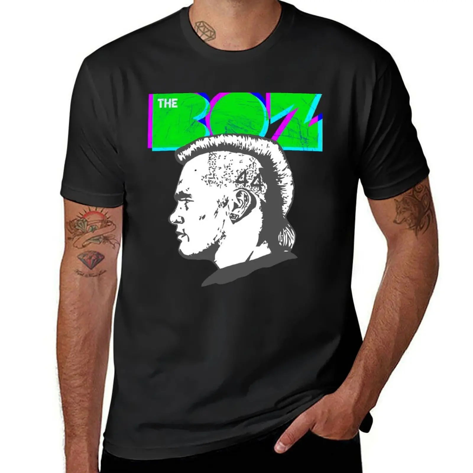 Brian Bosworth The BOZ T-Shirt tees tops customs design your own for a boy men clothings