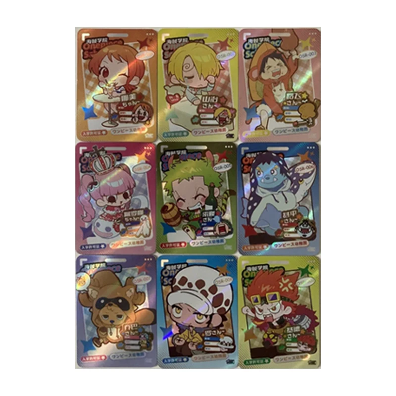 Jeu de cartes une pièce Anime japonais Nws Nkr Fr Yamato Monkey D. Cartes à collectionner Luffy, cadeaux de noël et d'anniversaire, jouets pour enfants