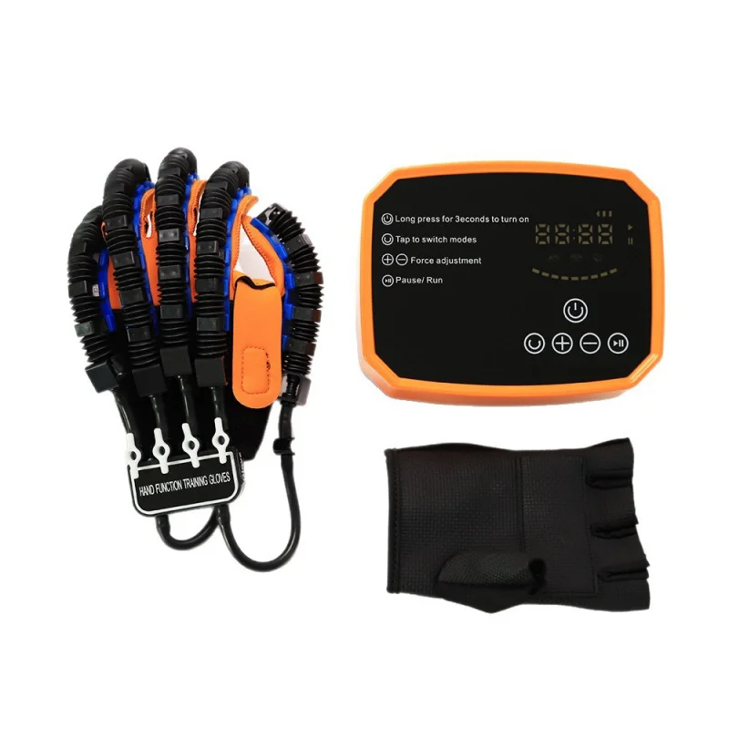 Hand Finger Training Equipment Flexure and Extension Five Finger Massage Intelligent Electric Exercise Rehabilitation Gloves