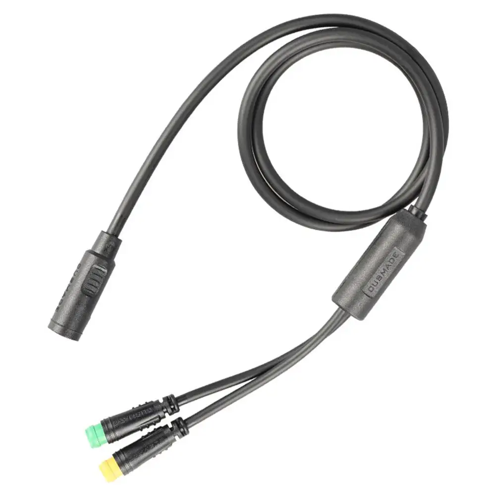 80CM Rubber Connector Cable Waterproof 1T2 Brake Lever Cable Mid Drive Motor Accessories for Bafang bbs01b bbs02b BBSHD